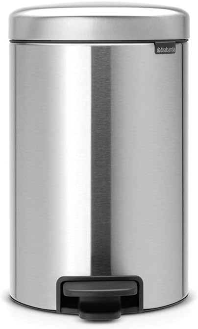 Brabantia Pedal Bin with Plastic Inner Bucket Steel