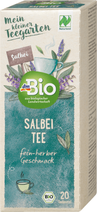 dmBio Herbal tea, sage, Naturland (20 x 1.5 g), 30 g