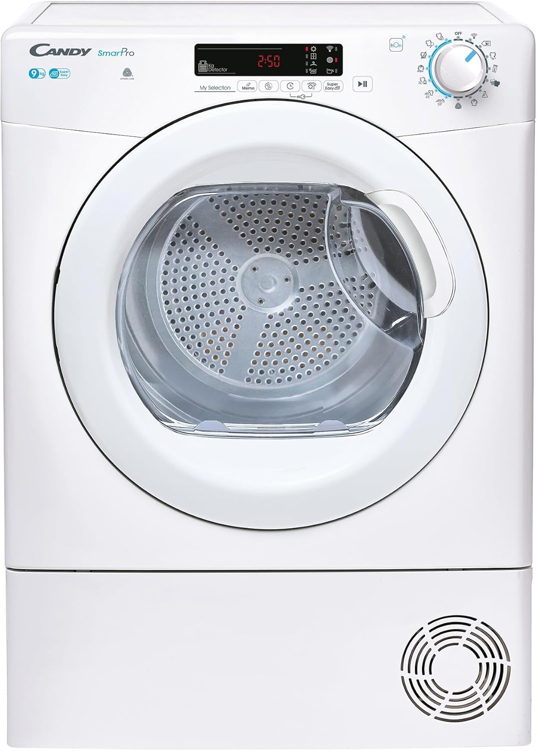 CANDY CSOE C9DG-S Condenser Dryer 9 kg Capacity, Wi-Fi + Bluetooth, Symbol Aperture (9 kg)