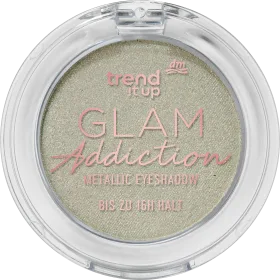 trend !t up Eyeshadow Glam Addiction Metallic 030 Pearly Mint Green, 2.5 g