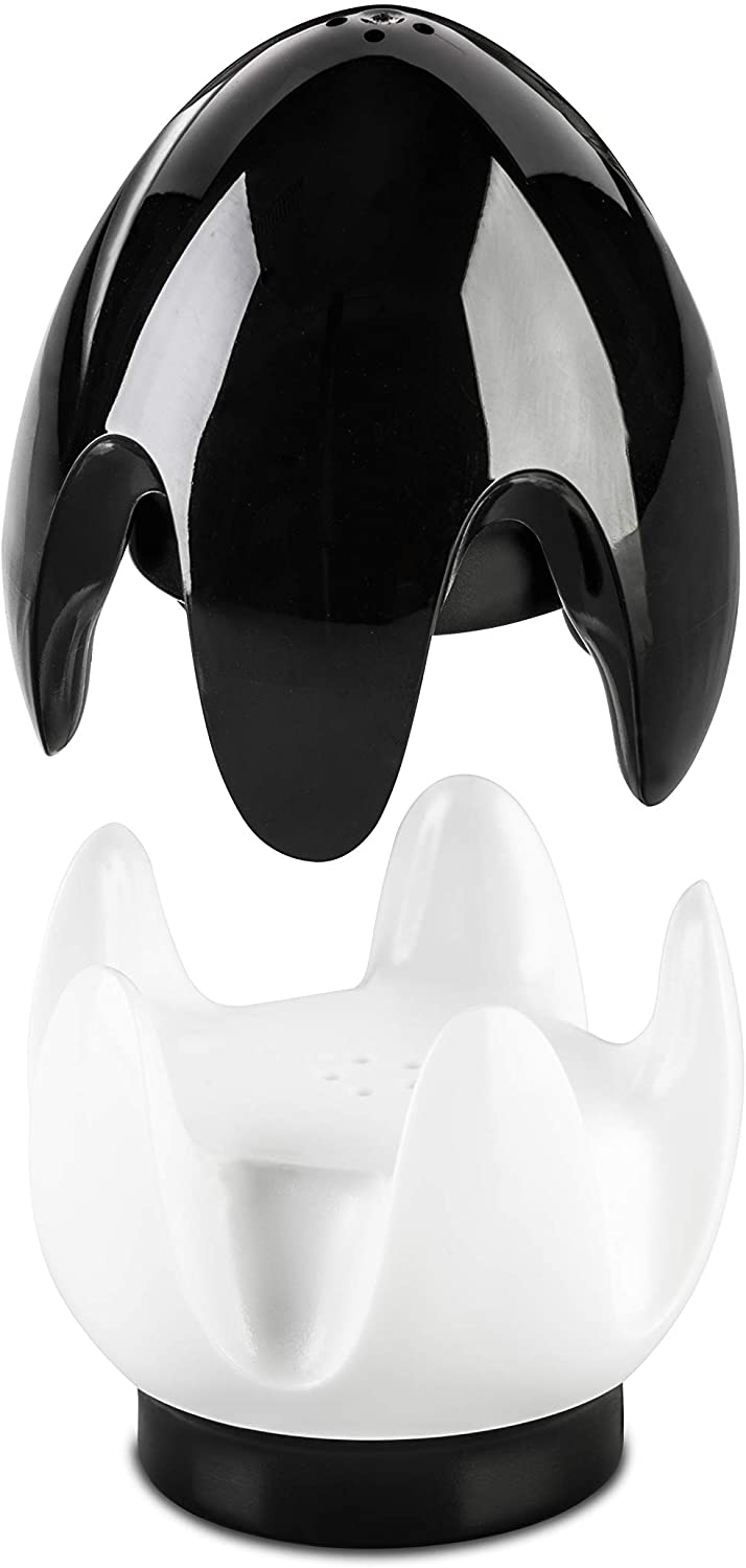 Koziol Eiei 3112496 Salt And Pepper Shakers Black / White
