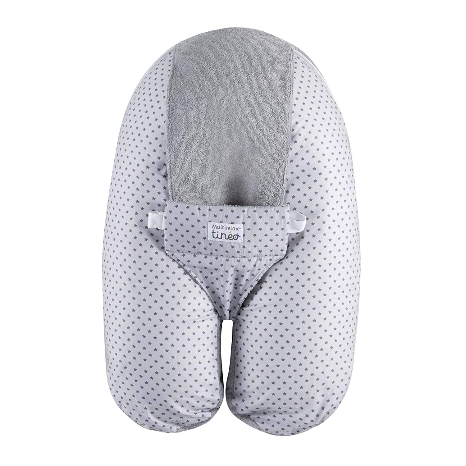 Tinéo Multirelax Nursing Pillow Scalable Terry Cloth Grey