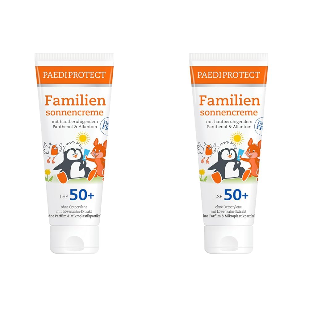 PAEDIPROTECT Family Sun Cream SPF50+, 200 ml (Pack of 2)