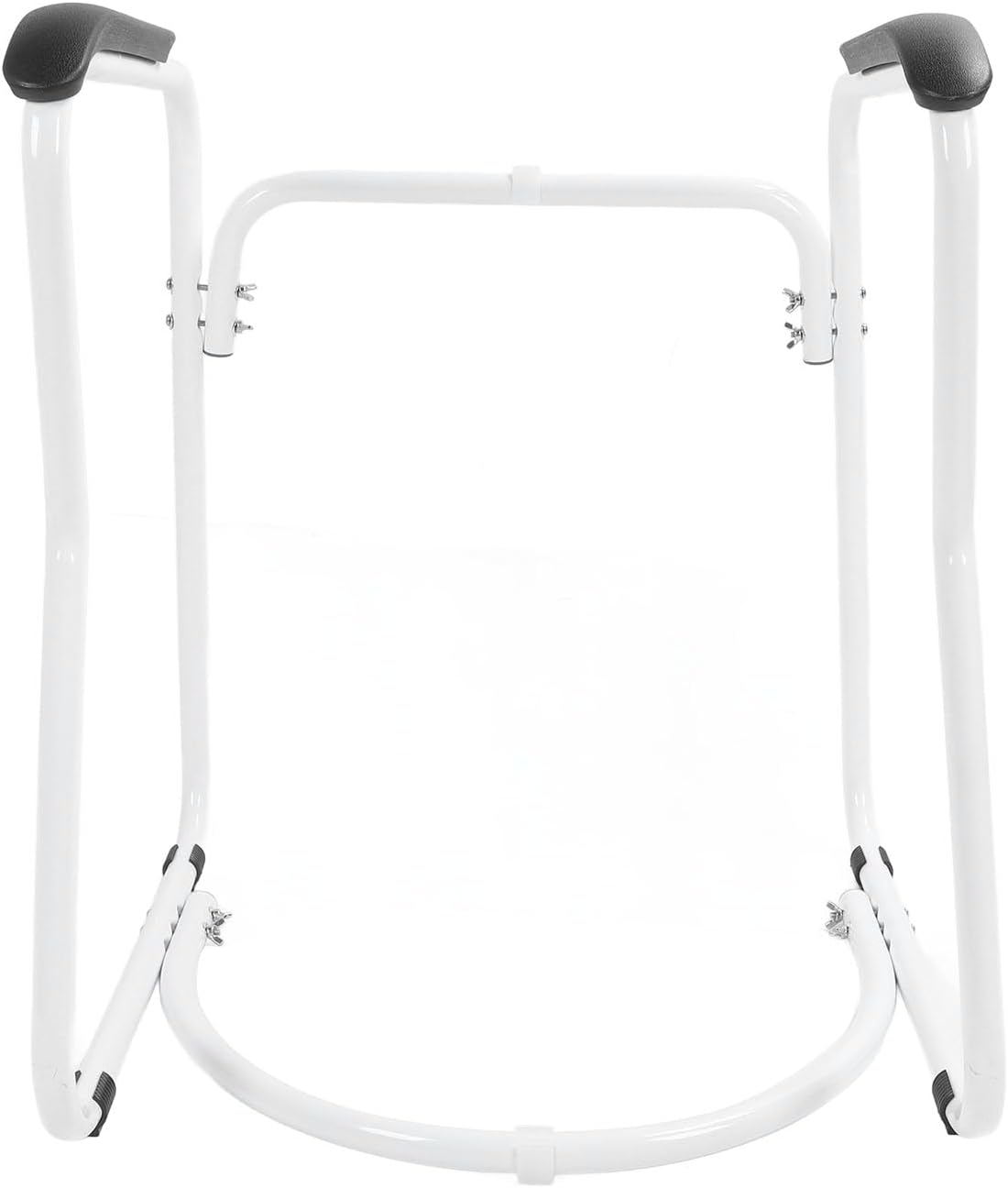 Hamwesh Toilet safety railing, adjustable, non-slip toilet seat riser, toilet safety frame with handles for elderly and disabled adults