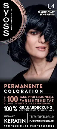 Syoss Hair color 1_4 blue-black, 1 piece