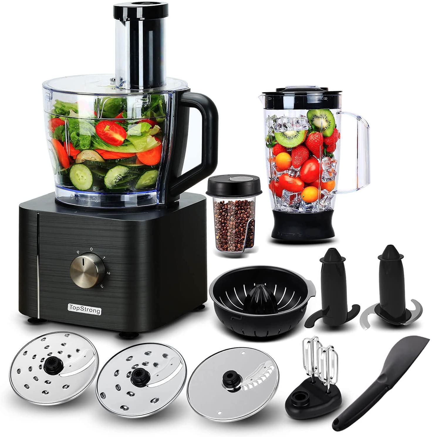 TopStrong Multifunctional food processor 1100 W