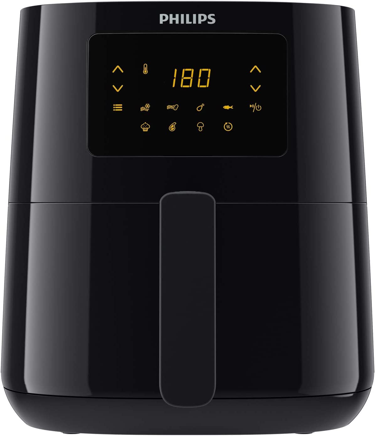 Philips Domestic Appliances Philips Essential Air Fryer - 4.1 L, 0.8 kg, 1400 Watt, Recipes (NutriU App), 7 Cooking Presets, Rapid Air Technology, Digital Display (HD9252/91)