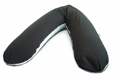Theraline Cover for Nursing Pillow Original 190 cm Design 83 Jersey Anthracite / Cream