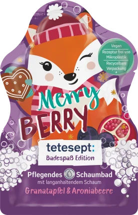 tetesept Merry berry bubble bath, 40 ml