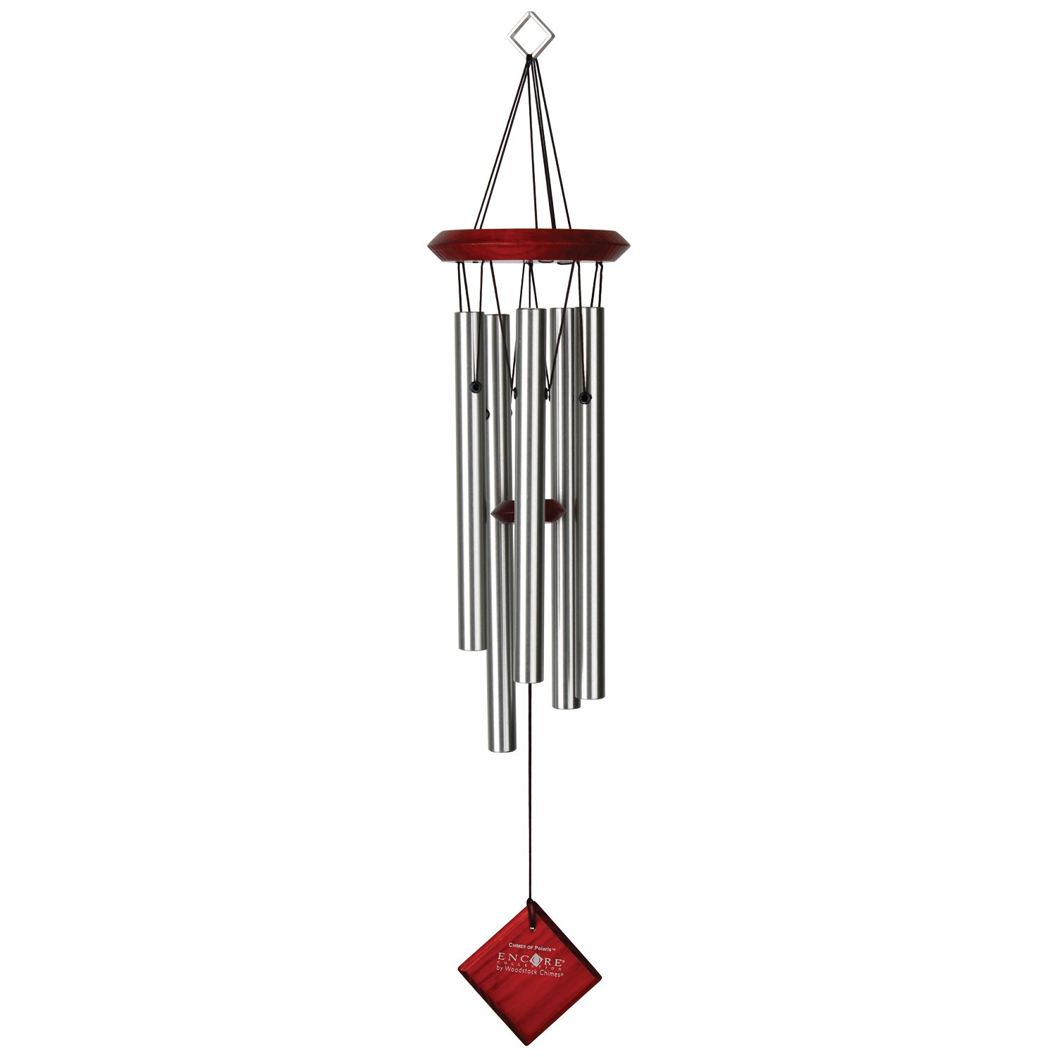 Zen Minded Woodstock Encore Collection Silver Chimes Of Polaris Windchime