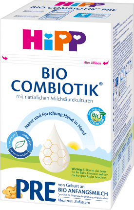 HiPP Pre-combiotic starting milk from birth, 600 g