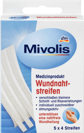 Mivolis Wound suture strips, 20 pcs