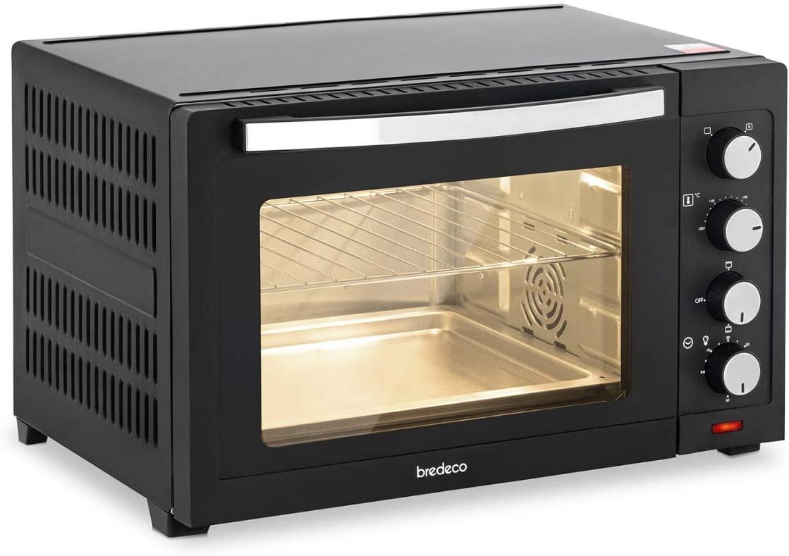 bredeco BCMO-38L Mini Oven Table Oven 1600 W 38 L 4 Programmes