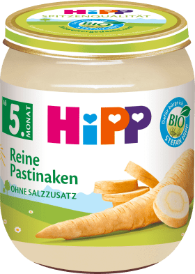 HiPP Vegetables Pure parsnips from the 5th month, 125 g