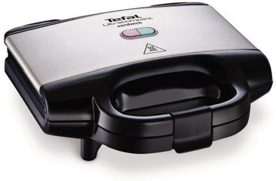 Tefal SM157236 Sandwich Toaster Ultra Compact 700 W Black and Grey
