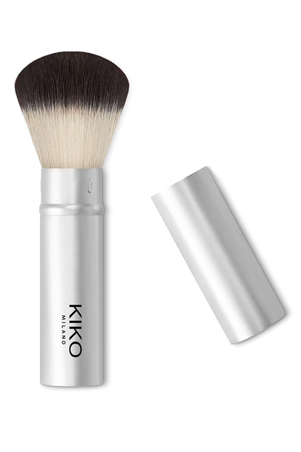 KIKO Milano Smart Allover Powder Brush 104, Retractable Brush for Face Powder, Synthetic Bristles