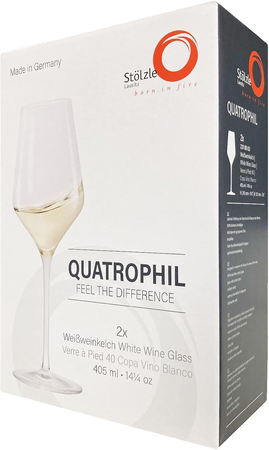 Stölzle Lausitz Stolzle Lausitz Quatrophil White Wine Glass (Set of 2)