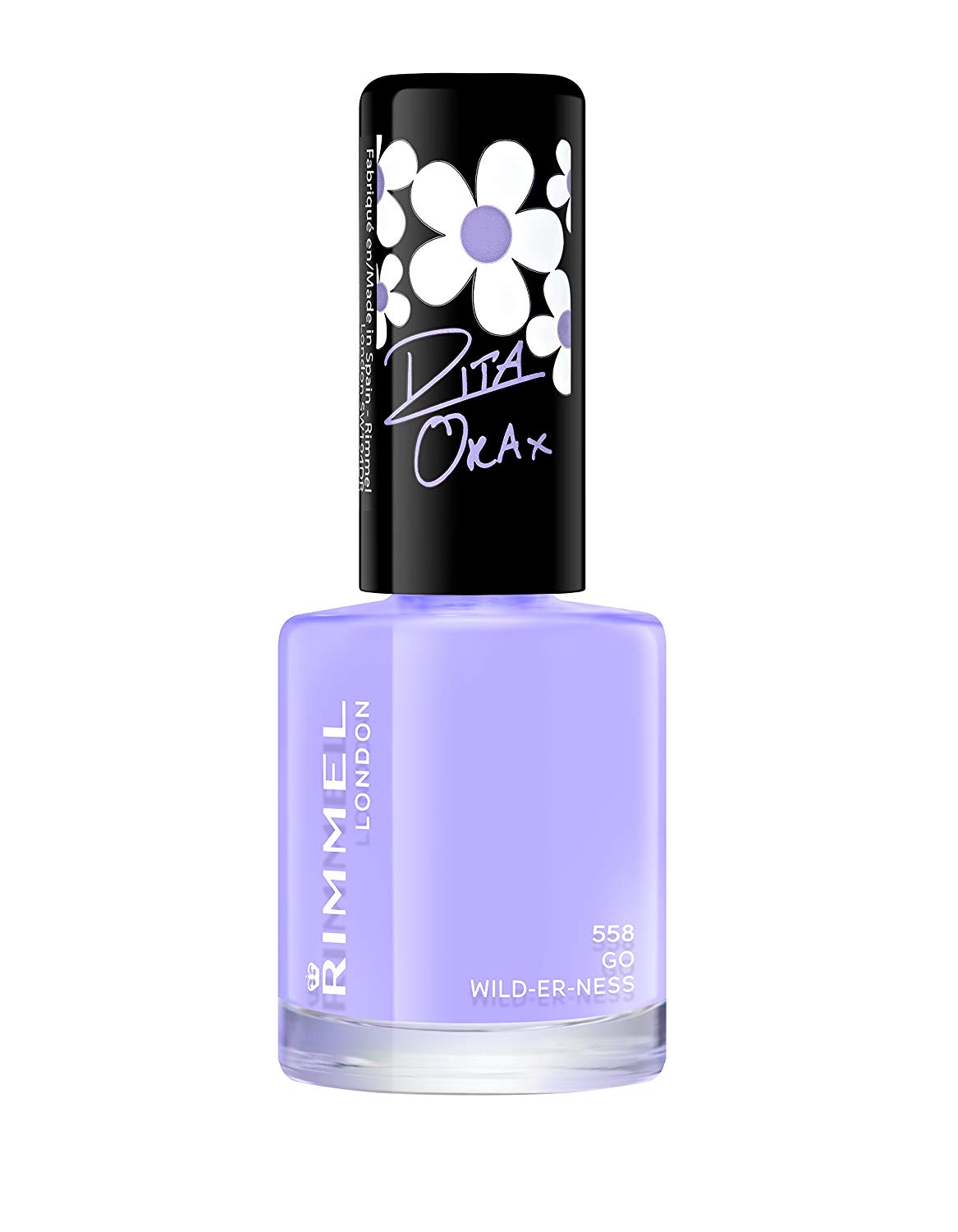 Rimmel London 60 Seconds Super Shine Nail Polish by Rita Ora - 8ml, wild-er-ness ‎go