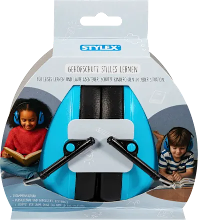 Stylex Children's ear protection SX-4230 blue, 1 pc.