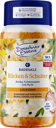Dresdner Essenz Bathing salt back & shoulder, 600 g