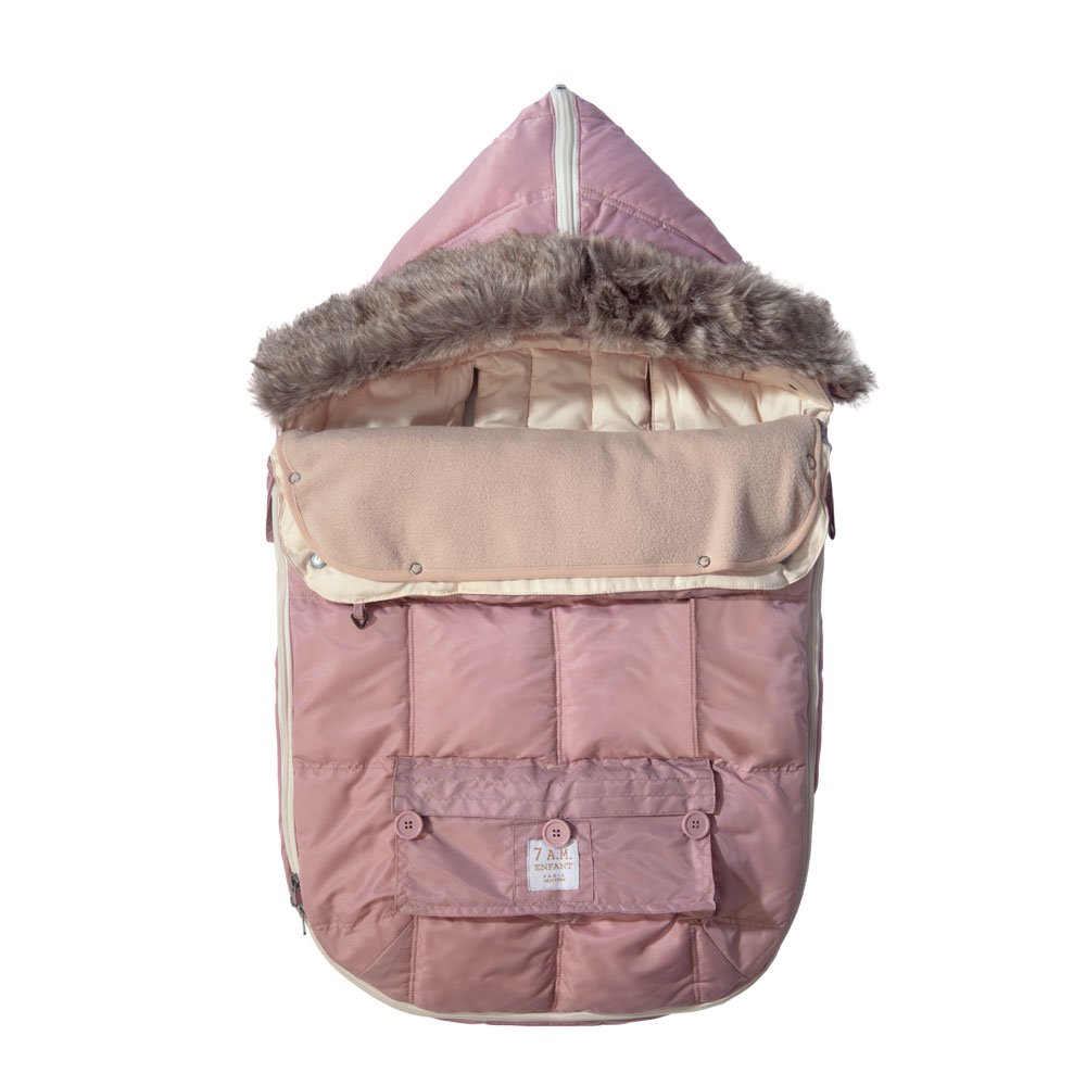 7 AM 7 Am Enfant \"Le Sac Igloo Footmuff (S, rose \'Footmuff Pink