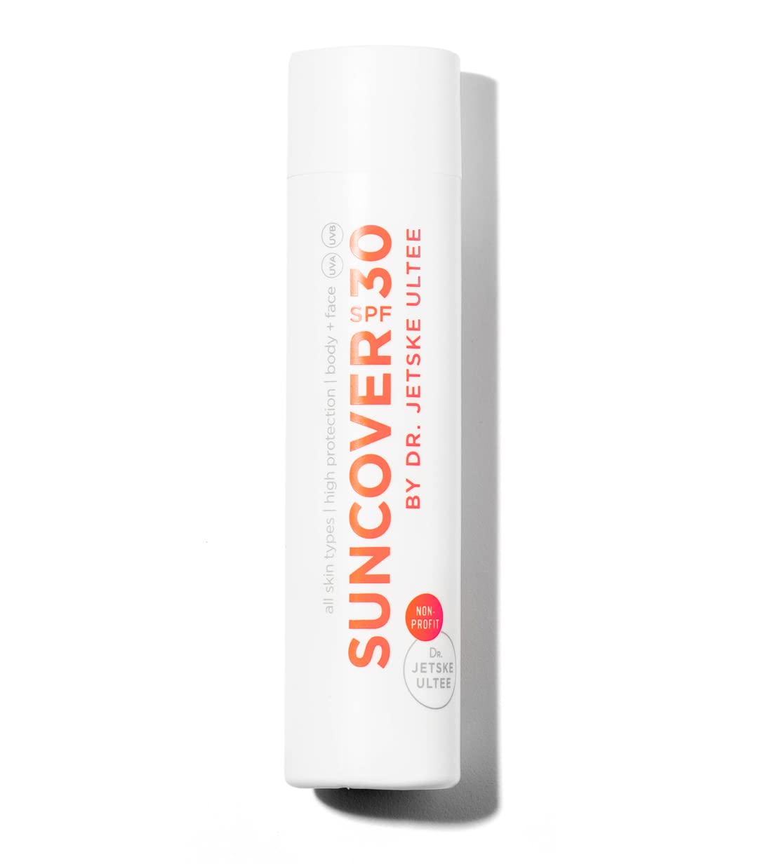 Suncover Dr. Jetske Ultee | Sun Cream | SPF 30 | Test Winner | Children | 250 ml | Body & Face | Contains Effective and Safe UV Filter | Water Resistant | Perfume Free | Octocrylene
