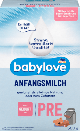 babylove Initial milk pre from birth, 500 g