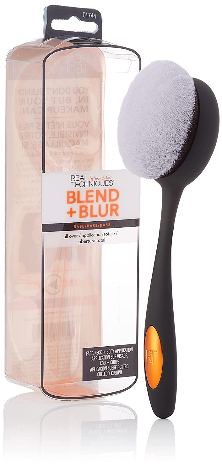 Real Techniques Blend + Blur Contour Brush All Over, ‎schwarz