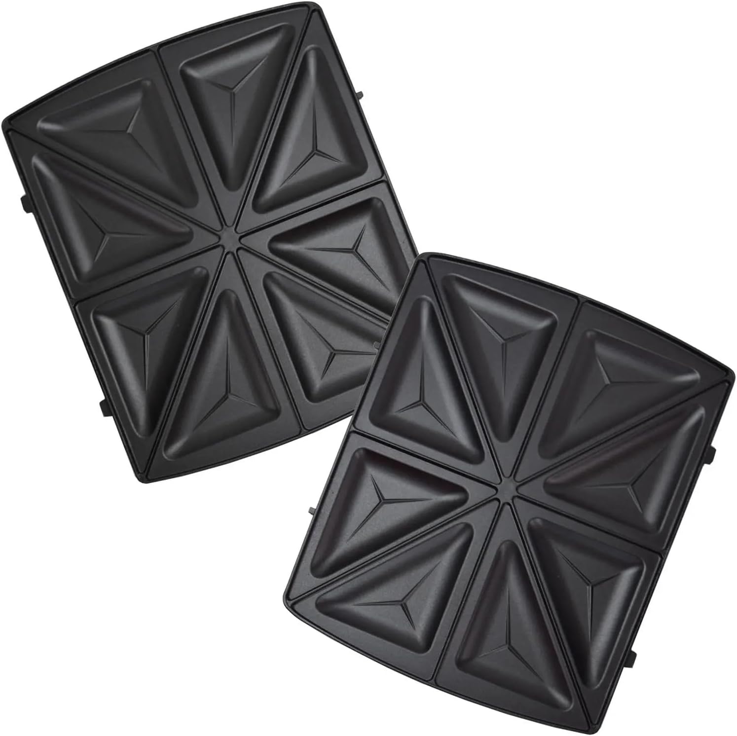 Syntrox Germany Removable Plates for Multimaker ZN-2000W, Non-Stick Coating, Many Uses, Stainless Steel, Replacement Plates, Spare Parts, Multimaker (Sandwich Maker)