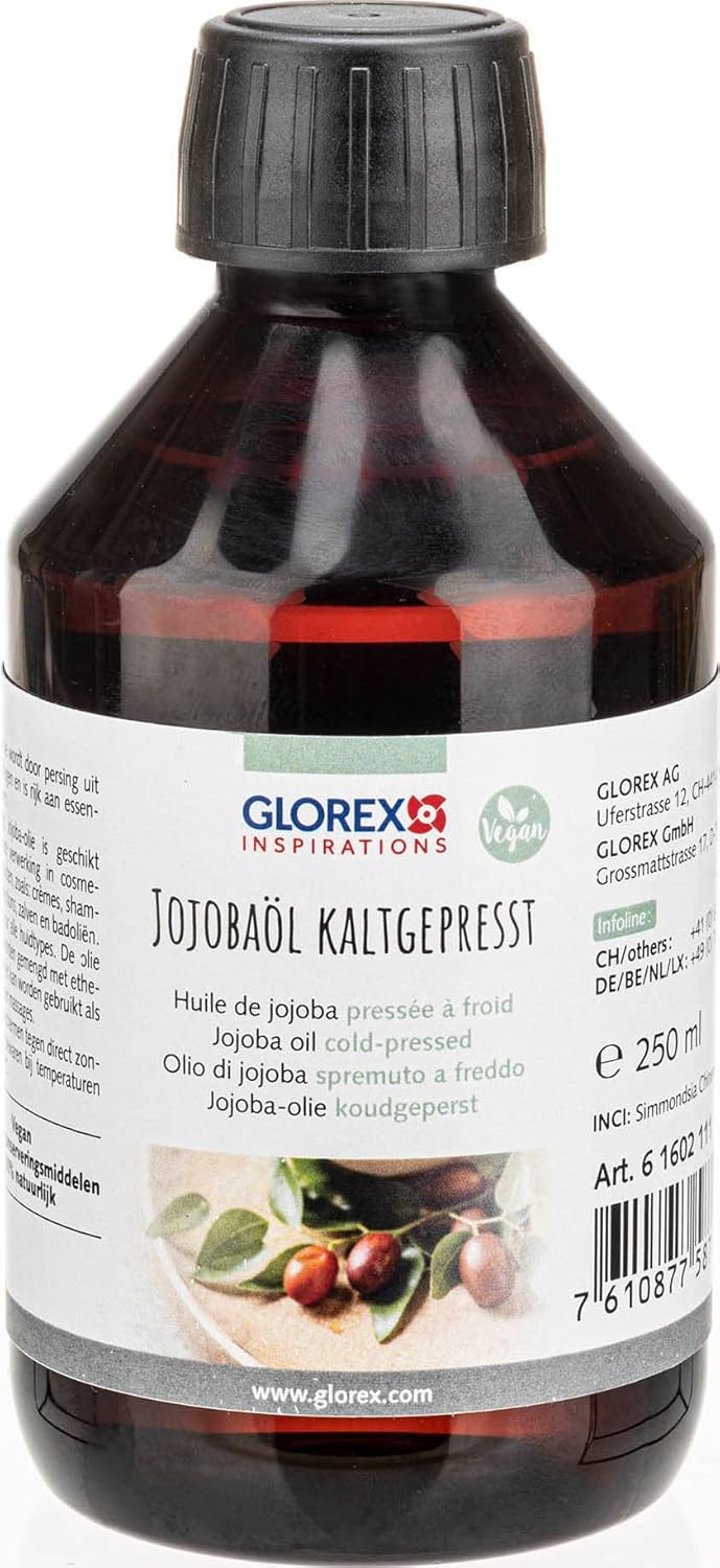 Glorex Cold Pressed Jojoba Oil 250ml