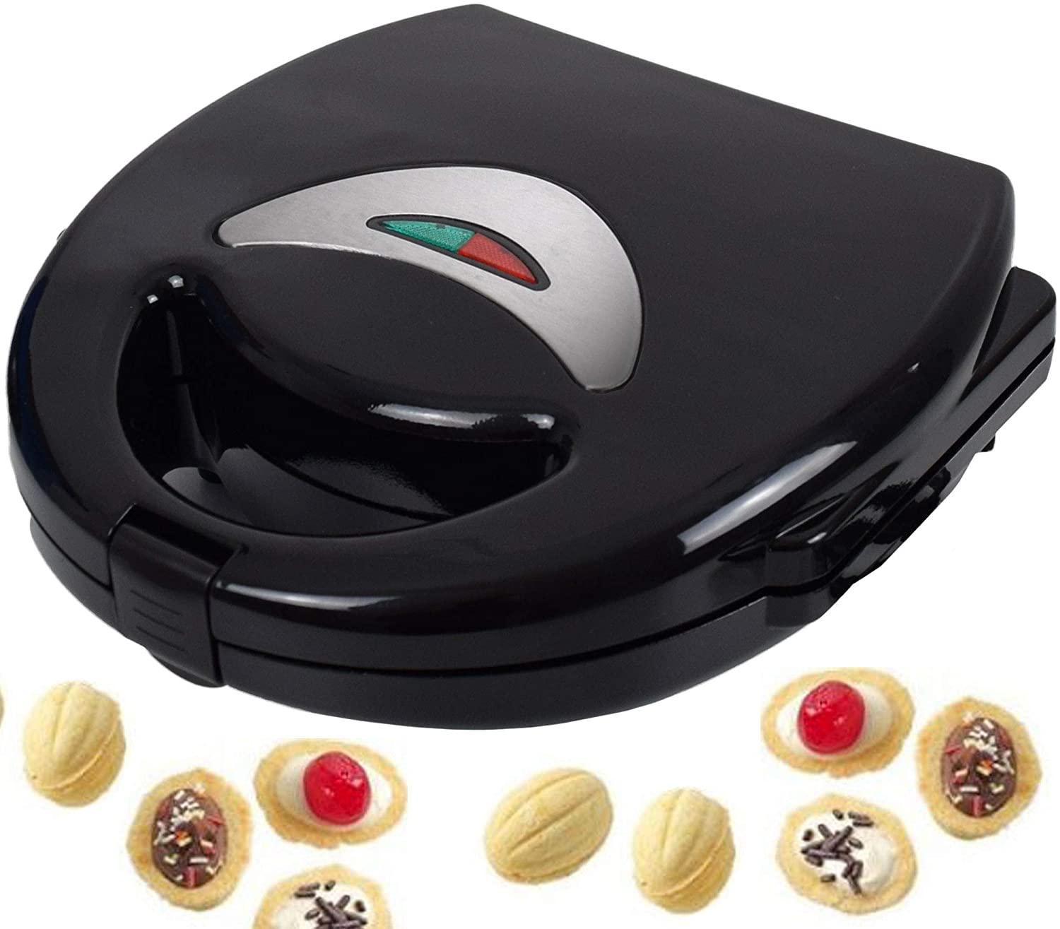 Syntrox Germany Chef Maker NM-750W Nut Wonder Nut Baker Waffle Iron