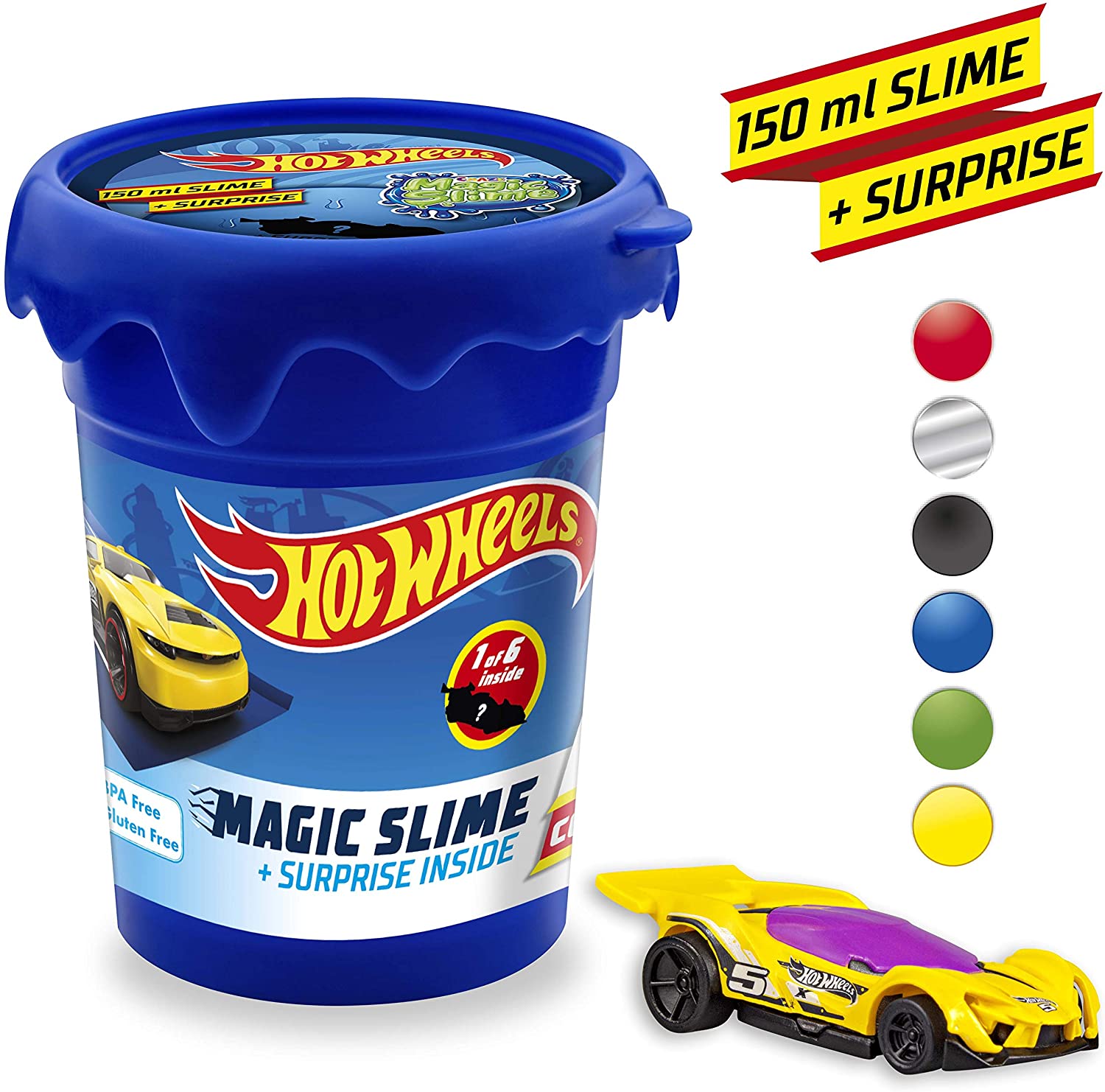 Craze Mattel Magic Slime Hot Wheels Magic Slime For Children In Tin 150G Cl