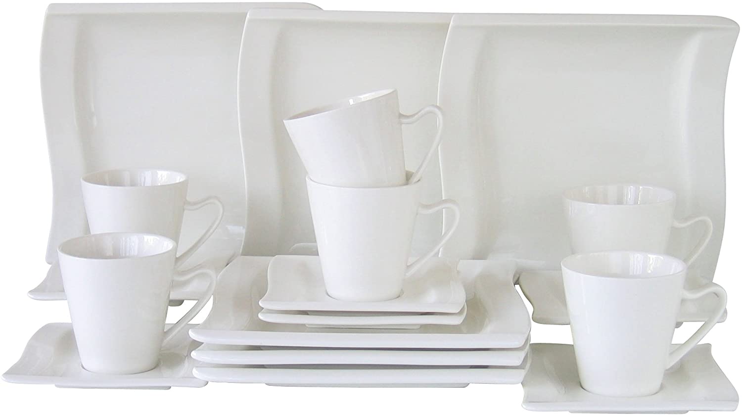 Creatable Pacific Ii, 18596 0 Coffee Service 18 Pieces