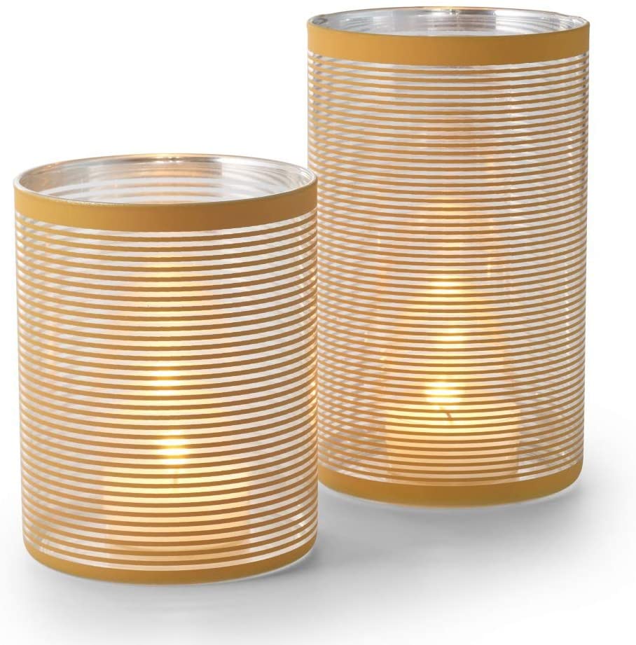 Philippi Amber Tea Light Holder, S, Black, 15 cm, 1