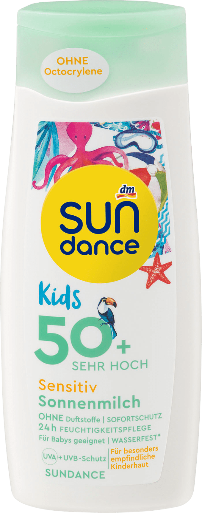 SUNDANCE Kids Sensitive Sun Milk Spf 50, 200 Ml