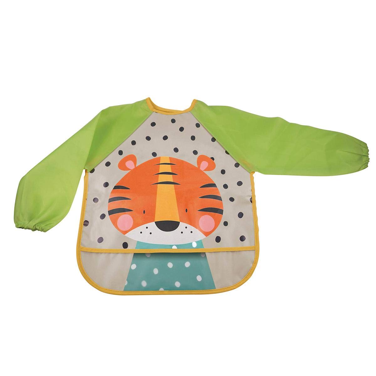 Olmitos Bib with sleeves, made of PEVA, sleeves: 100% polyester.