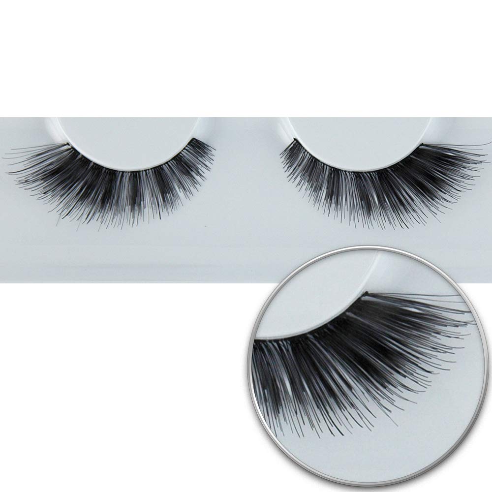 GRIMAS Real Hair Eyelashes Black No. 140, büschel schwarz, mehrere ‎140