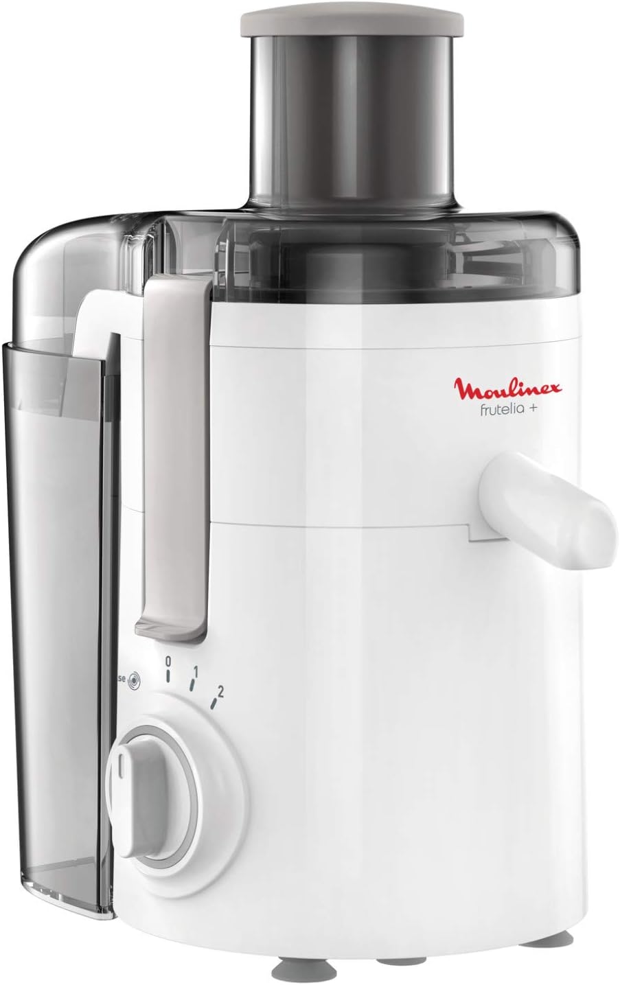 Moulinex JU3701 Frutelia+ Wide Mouth Juicer, Easy to Clean, 2 Speeds and Pulse Mode, 350W