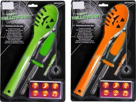 Dekorieren & Einrichten Decorate & set up pumpkin carving set, orange/green, 9 pieces, 1 piece