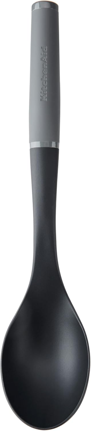 KitchenAid Soft Grip Roasting Spoon - Charcoal Gray