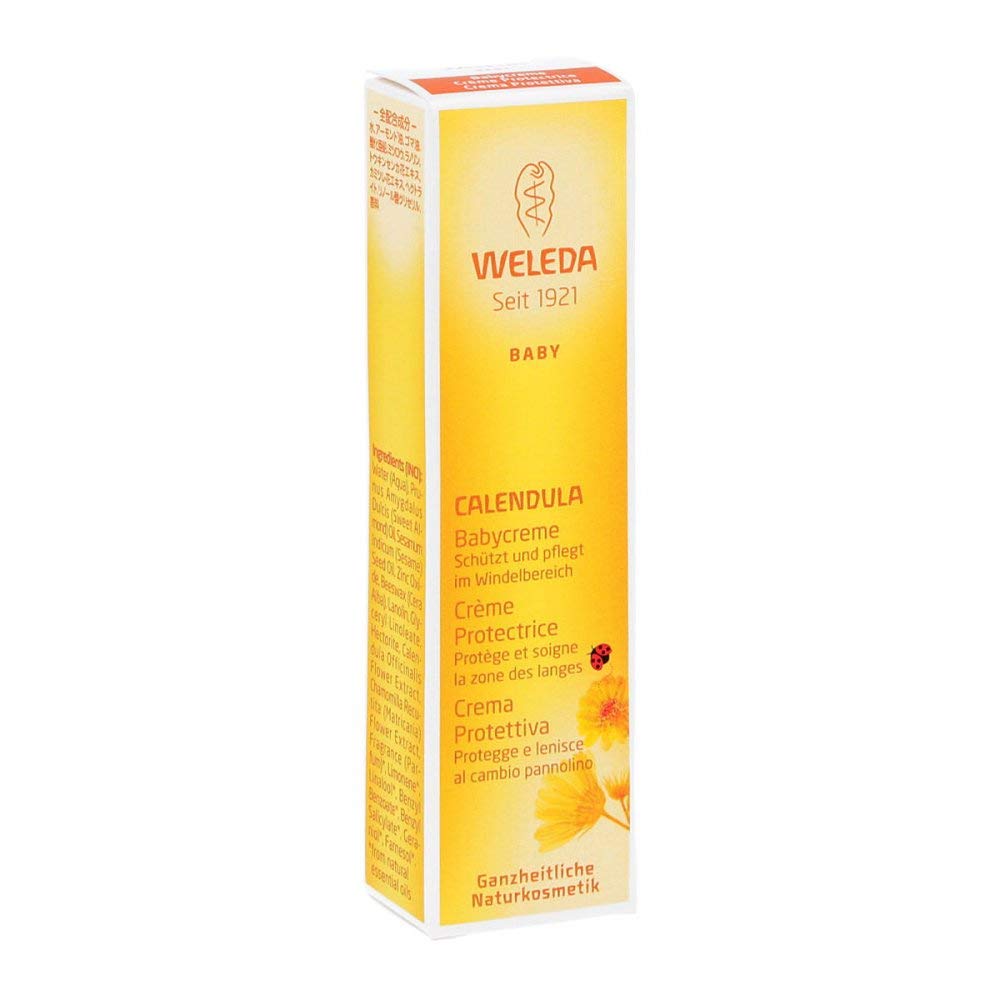 Weleda Calendula Baby Cream 10 ml, ‎transparent