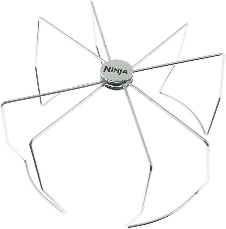 Ninja Foodi 4186J300UK Folding Crisping Rack Crisping Rack Stainless Steel Black