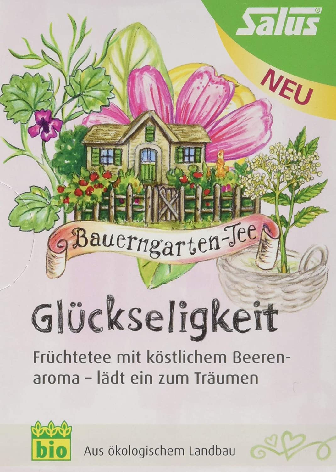 Salus Glückseligkeit Früchtetee bio 15FB (30 g)