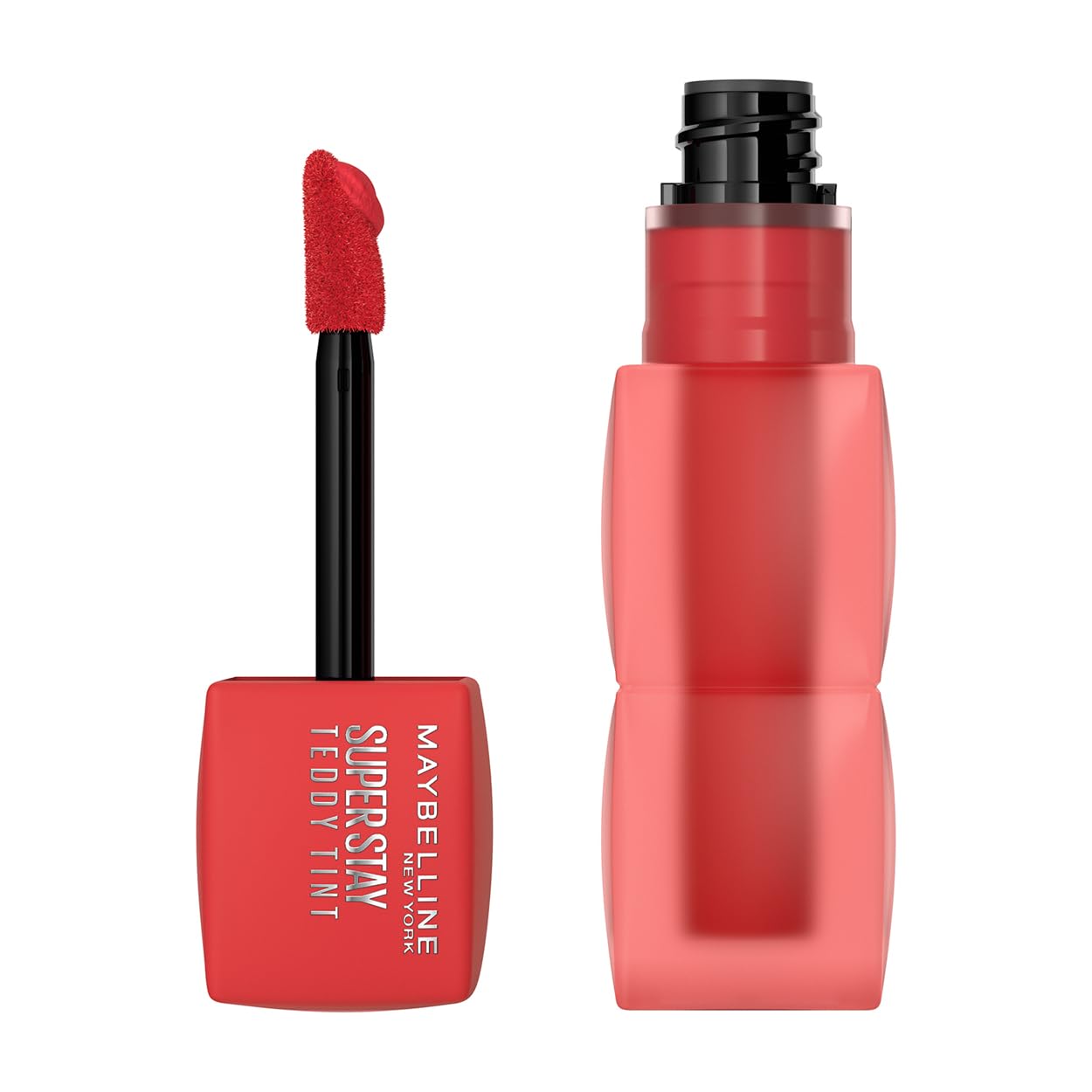 Maybelline New York Superstay Teddy (Tint) Lipstick for Delicate, Soft Matte Lips, Extra Long Lasting Color, Soft Drawn Finish, Comfortable Without Staining, Color: 30 Coquettish, Superstay