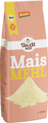 Bauckhof Flour, corn flour, Demeter, gluten-free, 500 g
