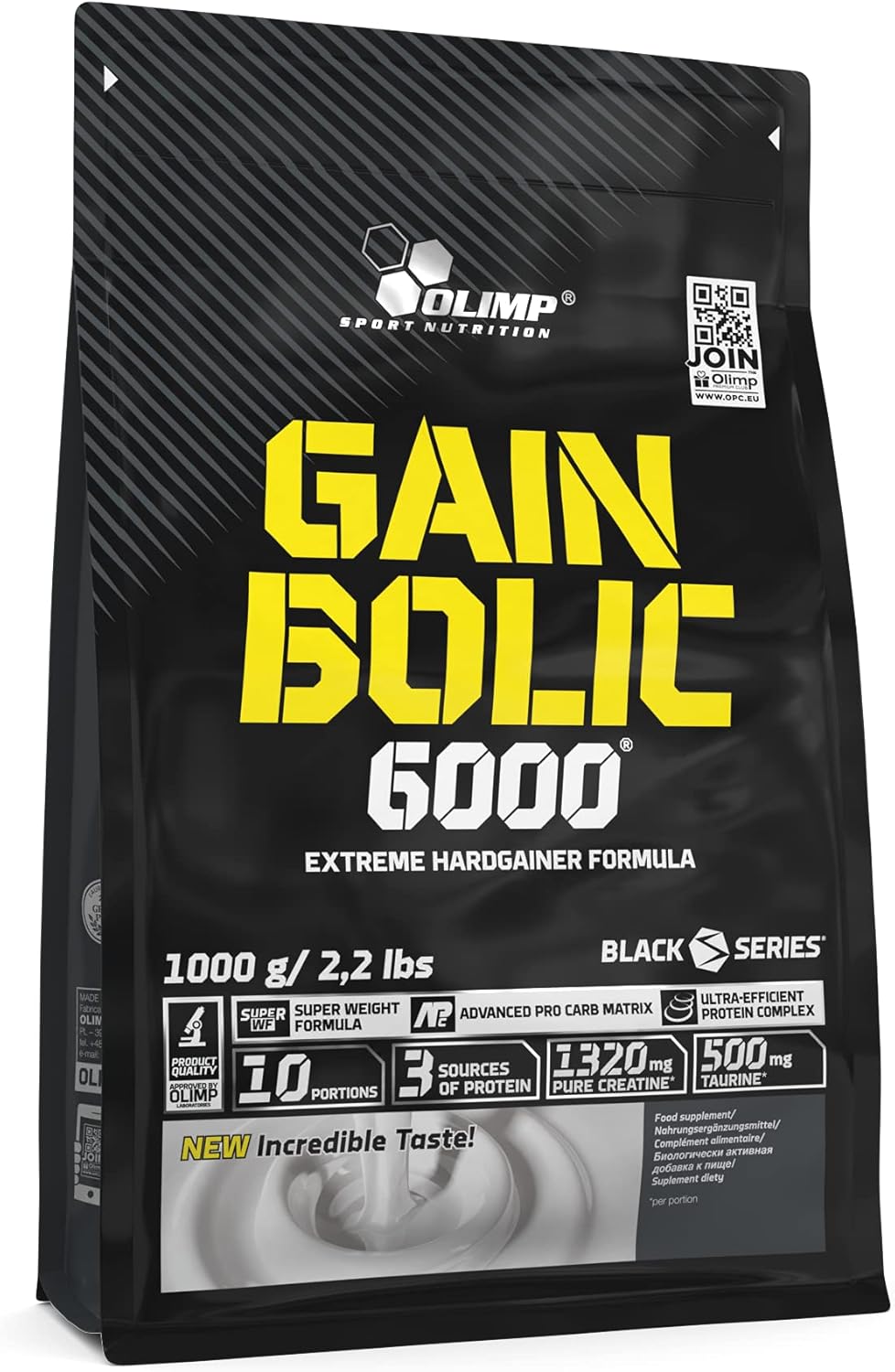 Olimp Labs Gain Bolic 6000 Pouch, Vanilla Flavor, 1kg