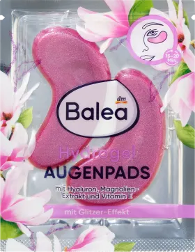 Balea Augenpads Hydrogel Glitzer (1 Paar), 2 St