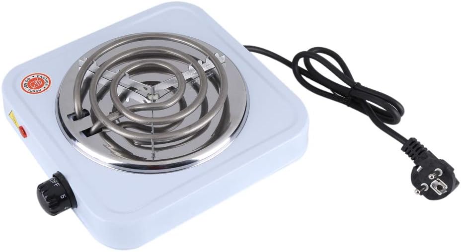 Asixx 220V 1000W Electric Metal Stove for Heating Coffee Water Tea Ideal for Office, Dortoir or Small Homes