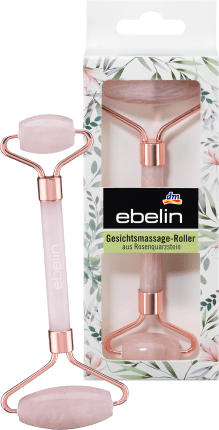 ebelin Facial scooter from rose quartz, 1 st
