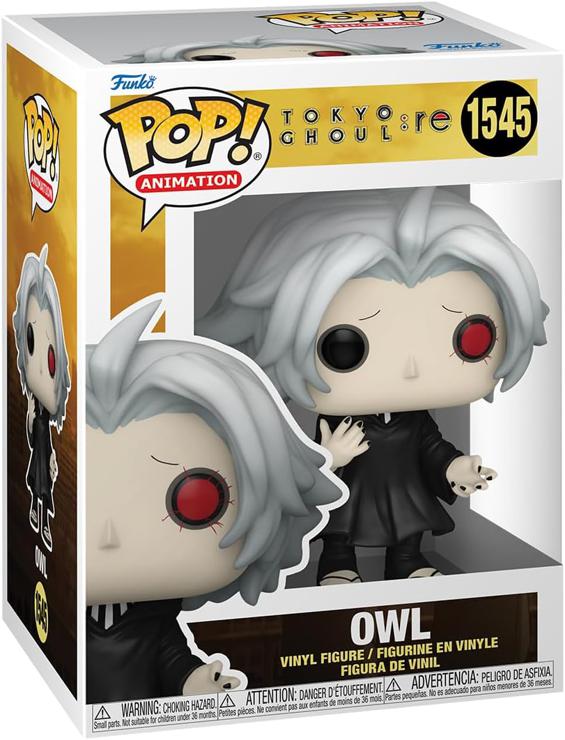 Funko POP! Animation: Tokyo Ghoul: Re Seido Takizawa - (Owl) Takizawa - Vinyl Collectible Figure - Gift Idea - Official Merchandise - Toys for Children and Adults - Anime Fans